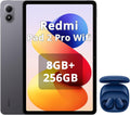 XIAOMI Redmi Pad 2 Tablet 4+256GB 11 Inch 2.5K Ultra Clear Huge Screen Helio G100-Ultra Processor 9000mAh Battery WiFi Grey with 33W Charger(8+256GB/Pad 2 Pro Wifi+Blue Headphones/Gray)