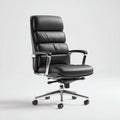Sedia da ufficio ergonomica grigia con braccioli e base in metallo 60 x 60 x 100cm