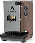 Aroma Plus+ Macchina caffè espresso cialde ESE 44 mm colore Tortora