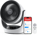 SwitchBot Ventilatore di Circolazione della Batteria USB, silenzioso con 24 dB, 4 modalità, timer 9h, compatibile con Alexa/Google/Siri (Hub richiesto), a batteria e a circolazione d’aria, efficiente