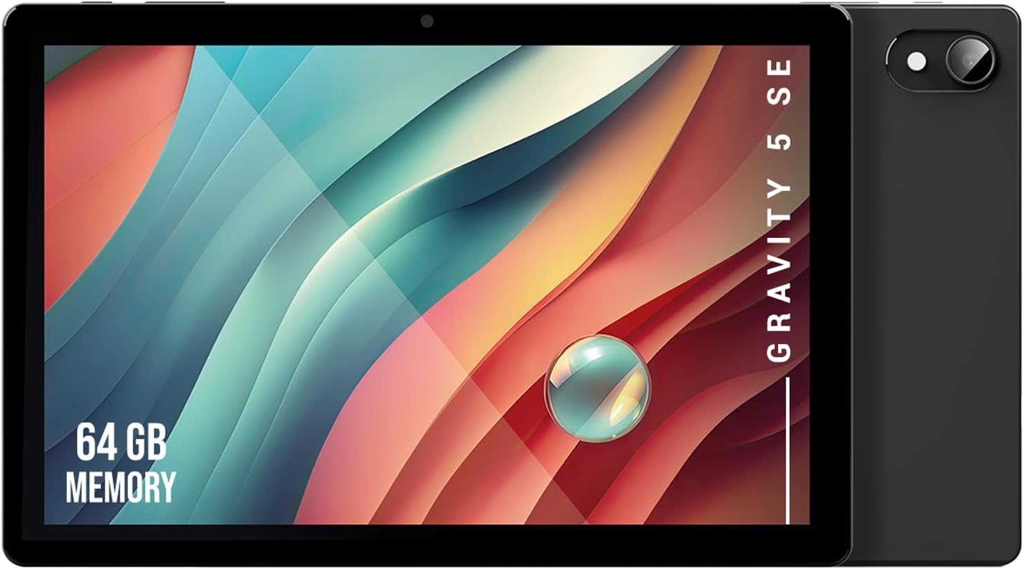 SPC Gravity 5 SE Tablet 10 Inch Mint IPS Display InCell Octa-Core 5000mAh 4GB RAM 64GB Expandable Memory Google Family Link Parental Control Android 13(GRAVITY 5 SE/grey)
