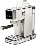 G3 Ferrari G10189 Tiffany Macchina da Caffè Espresso,15 Bar, Scaldatazze, Compatibile con Cialde e Caffè in Polvere, Funzione Standby e Sleep, Cappuccinatore, 3 Filtri INOX, Serbatoio 1L