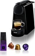 Nespresso Essenza Mini EN85.B, Macchina da Caffè DeLonghi, Nero(Nero/Macchina)