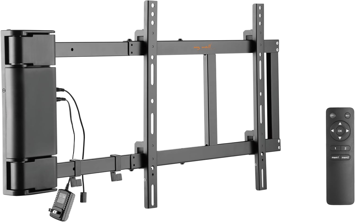 myWall HP29L Motorized Flat Panel Wall Mount 32-60 Inch (81-152cm) Up to 40kg Black