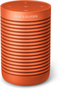 Bang  Olufsen Beosound Explore Bluetooth Speaker - Bonfire Orange | Portable, 27 hours battery life, waterproof (IP67), with 360° sound, suitable for outdoor, travel and home(Bonfire Orange/Normal)