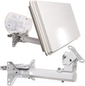 Selfsat H30 D1 Flat Antenna for 1 User, White
