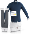 CLEANmaxx Ferro da stiro automatico per camicie PRO con attacco per pantaloni | Sostituisce ferro da stiro, vaporizzatore | Per camicie, camicette e pantaloni | Innovativo ed efficiente(Pro con attacco per pantaloni/Rosa)