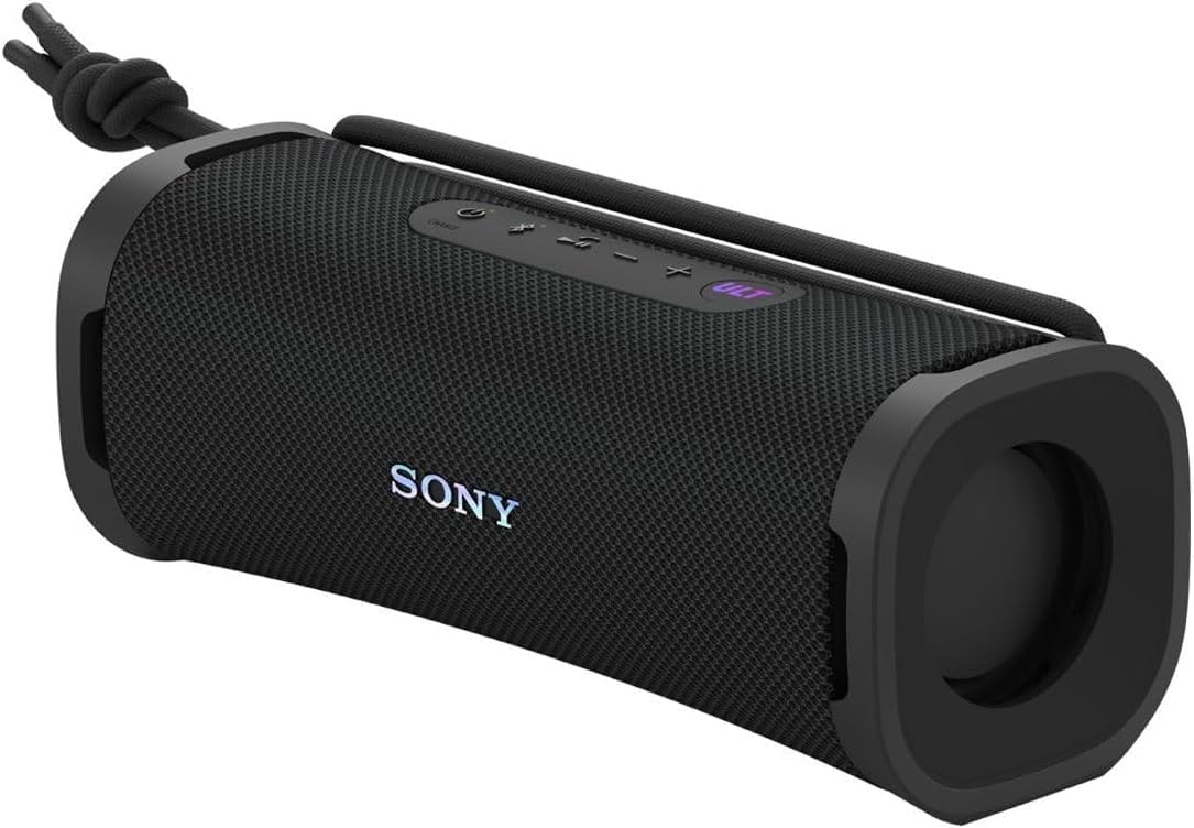 Sony ULT FIELD 1 | Portable Wireless Bluetooth Speaker with ULT POWER SOUND, Deep Bass, IP67, Waterproof, Dustproof, Shockproof, 12 Hour Battery, Clear Call Quality, Travel - Off White(ULT Field 1/Black)