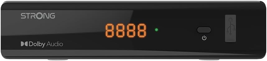 Strong SRT7807Tivu Tivusat HD Satellite Decoder with Tivusat Card Included.(Single/Satellite)