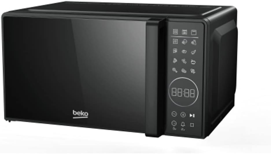 Beko - MGC20130BFB - Forno a Microonde con Grill 20 Litri, 1000 W, Timer Digitale, Libera Installazione, 10 Livelli di Potenza - Nero