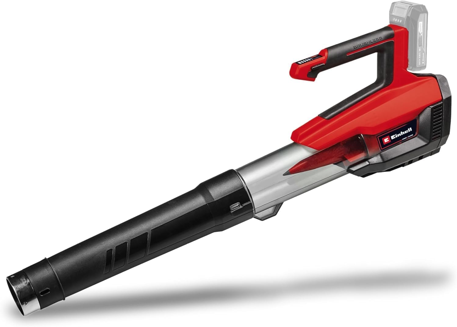 Einhell Professional Battery Leaf Blower GP-LB 18/200 Li E-Solo Power X-Change (18V, Brushless, Rotation Adjustment, Axial Impeller, Without Battery and Charger)(black / red)