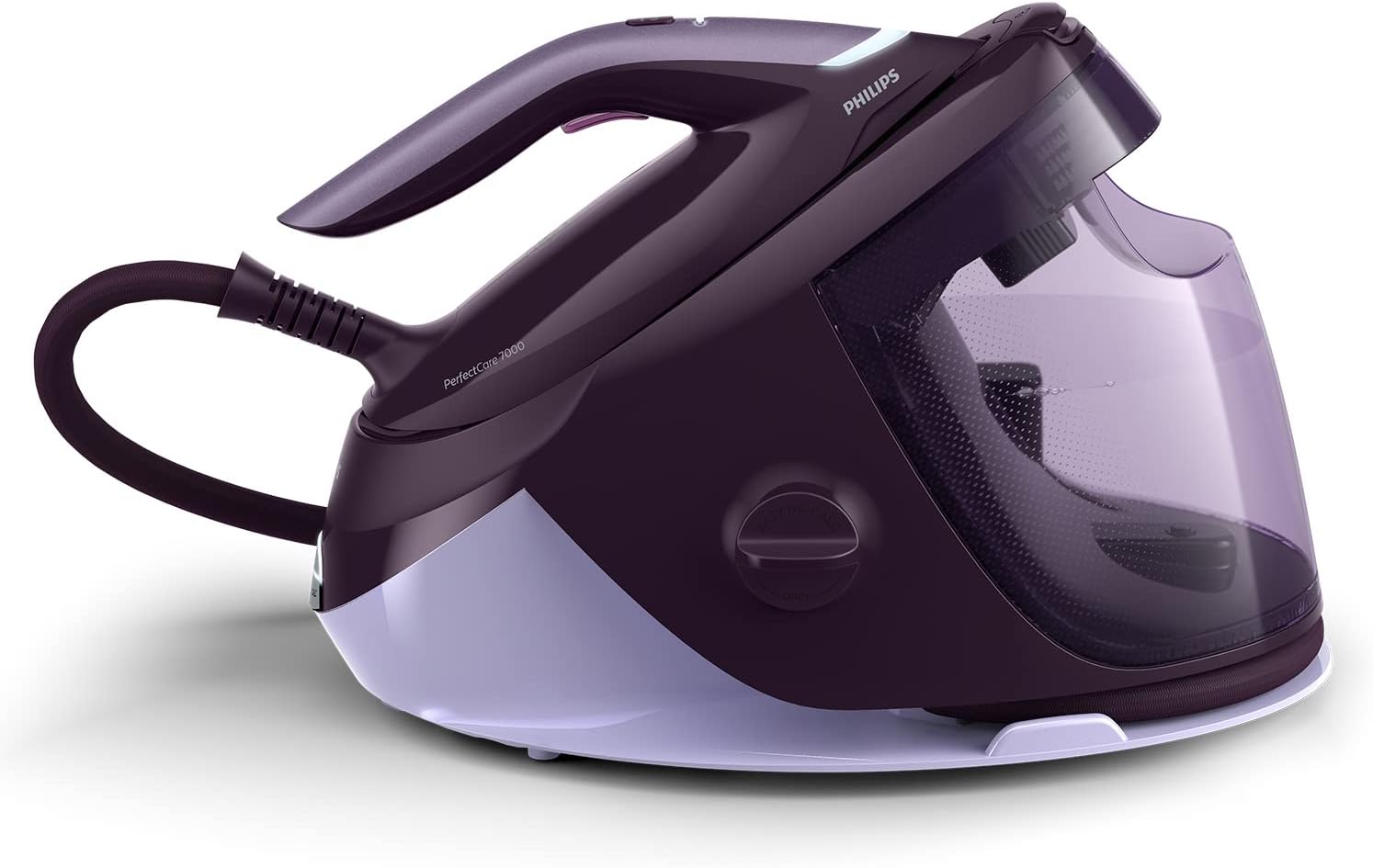 Philips PerfectCare Serie 6000, Ferro Da Stiro Con Caldaia, Vapore potente, Nessuna bruciatura sui capi, Design compatto, Serbatoio da 1.8L, 2400W, Piastra SteamGlide Advanced (PSG6064/80)(2100 W / 8 Bar/Colpo Vapore/Con vapore automatico intelligente)