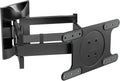 Meliconi SPACE SYSTEM DUALMOTION OLED TV Wall Mount | Doppia Rotazione, Staffa per TV OLED da 40 a 82, VESA 200-300-400x200, Portata 55 Kg, Tasselli Fischer, Made in Italy, Nero(VERS.2019 OLED)