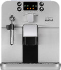 Gaggia RI9305/01 Brera - Macchina da Caffè Automatica per Espresso e Cappuccino, Caffè in Grani o Macinato, 1400W,100% Made in Italy, Argento (Browny Silver)(Argento (Browny Silver)/Solo Macchina)