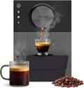 Cecotec Macchina da caffè superautomatica compatta Cremmaet Cube Red. 1350 W, prestazioni professionali, sistema di pressatura, pre-infusione, 19 bar, sistema Thermoblock, 5 livelli di macinazione(Cremmaet Cube)
