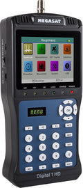 Megasat Digital 1 HD - Satellite Meter - Live TV Image | For DVB-S  DVB-S2, 3.5 inch colour display, Unicable, battery